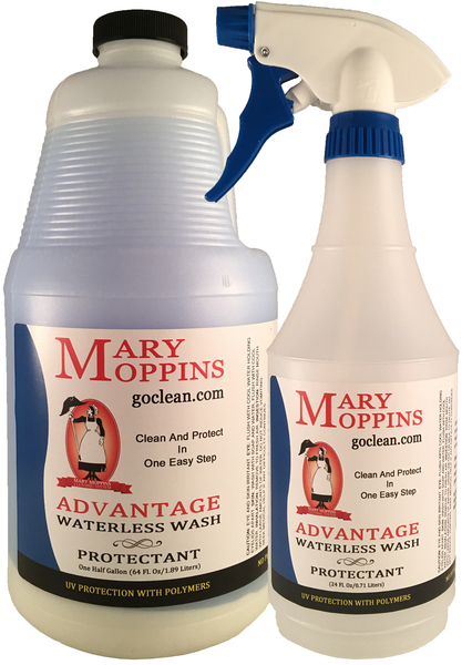 Advantage Half Gallon w/ Spray Bottle | Auto Cleaning