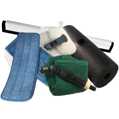 Deluxe 9" Pure Lambswool RV Wash and Dry Kit