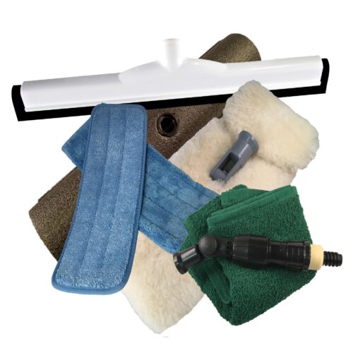 Deluxe 13" Pure Lambswool RV Wash & Dry Kit
